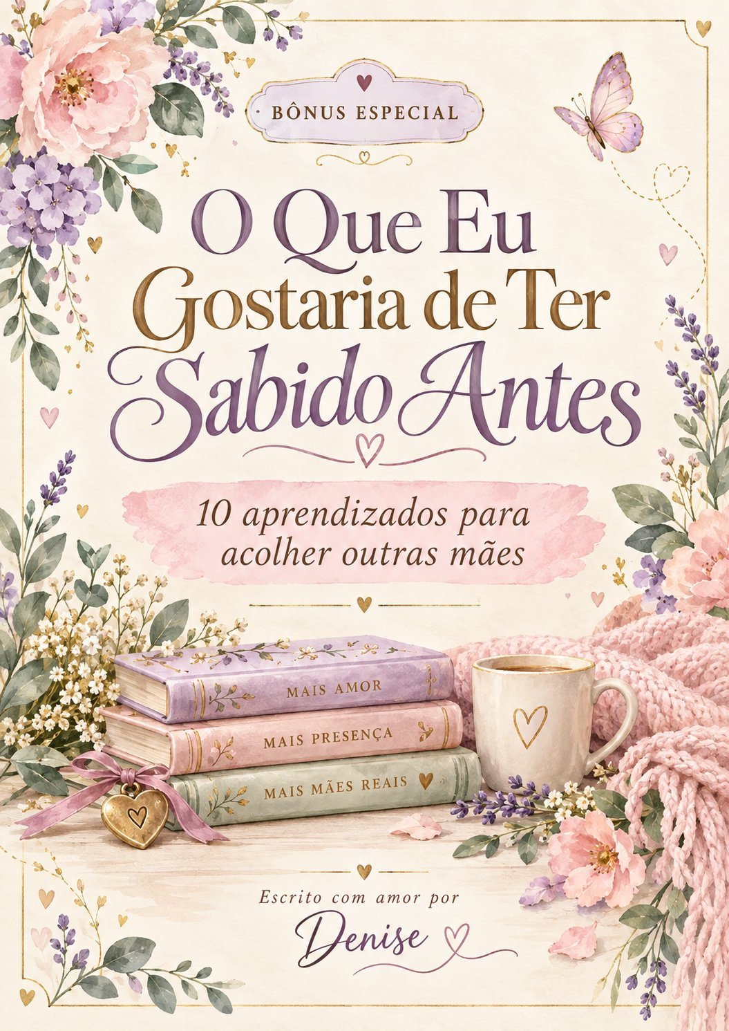 Capa do bônus O Que Eu Gostaria de Ter Sabido Antes